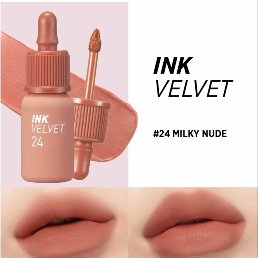 Women's Peripera Ink Velvet Lipstick Shade 24 Nude